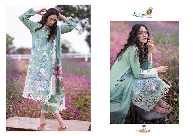 Mushq Vol 11 By Saniya Chikankari Cotton Pakistani Suits Wholesale Clothing Suppliers In India
